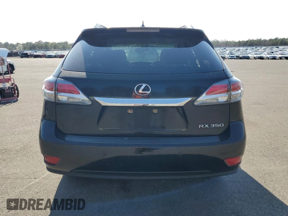 2015 Lexus RX 350 with VIN 2T2ZK1BA0FC196464, listed as a Copart auction lot 54526075 with 297,411 mi miles and Salvage Title. Bid and sale history available at carsss.com. Image 6.
