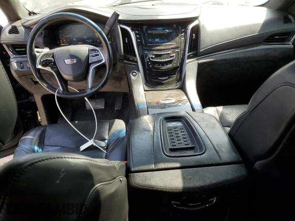 2015 Cadillac Escalade ESV Platinum z VIN 1GYS4UKJ4FR596321, wystawiony jako Copart lot #54002615 z przebiegiem 235 757 mil mil oraz Czysty tytuł • Clean title. Historia ofert i sprzedaży dostępna na DreamBid. Obrazek 8.