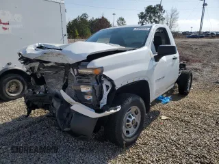2024 CHEVROLET C2500 HEAVY DUTY with VIN 1GB0WLE73RF410425, listed as a Copart auction lot 42040355 with 5,847 mi miles and Salvage Title. Bid and sale history available at DreamBid. Image 1.