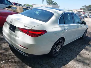 2022 Mercedes-Benz C 300 with VIN W1KAF4HB0NR043102, listed as a IAAI auction lot 42002594 with 31,612 mi miles and . Bid and sale history available at DreamBid. Image 4.