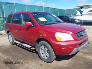 2005 Honda Pilot EX-L z VIN 2HKYF18635H564218, wystawiony jako IAAI lot #42042151 z przebiegiem 190 716 mil mil oraz . Historia ofert i sprzedaży dostępna na DreamBid. Obrazek 1.