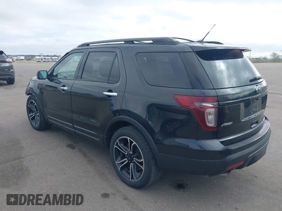 2014 Ford Explorer Sport z VIN 1FM5K8GT9EGB33011, wystawiony jako IAAI lot #42136232 z przebiegiem 197 706 mil mil oraz . Historia ofert i sprzedaży dostępna na DreamBid. Obrazek 3.