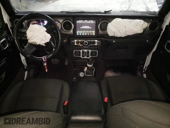 2021 Jeep Gladiator Sport S с VIN 1C6HJTAG2ML563219, выставлен на аукционе Copart как лот 85591344 с пробегом 46 842 миль миль и Списание • Salvage title. История ставок и продаж доступна на DreamBid. Изображение 8.