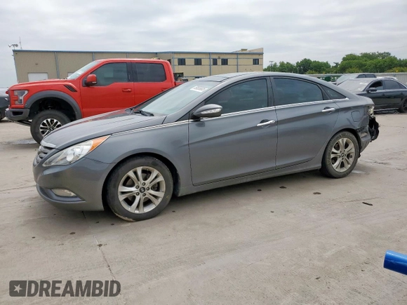 2013 Hyundai Sonata Limited with VIN 5NPEC4AC2DH663625, listed as a Copart auction lot 59555605 with 150,307 mi miles and Salvage title. Bid and sale history available at DreamBid. Image 1.