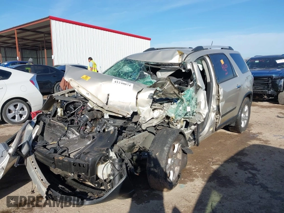 2011 GMC Acadia SL with VIN 1GKKRNED4BJ367573, listed as a IAAI auction lot 41240074 with Not Provided miles and . Bid and sale history available at carsss.com. Image 17.