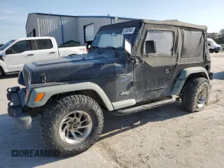 1998 Jeep Wrangler Sport with VIN 1J4FY19S1WP757593, listed as a Copart auction lot 52382945 with 230,086 mi miles and Salvage Title. Bid and sale history available at carsss.com. Image 1.