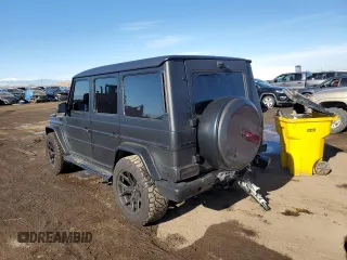 2018 Mercedes-Benz G-Class AMG G 63 with VIN WDCYC7DH3JX295584, listed as a Copart auction lot 82331254 with 46,921 mi miles and Salvage Title. Bid and sale history available at carsss.com. Image 2.