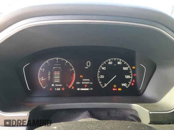 2023 Honda Pilot Touring with VIN 5FNYG2H77PB006594, listed as a Copart auction lot 83662854 with 37,637 mi miles and Salvage Title. Bid and sale history available at DreamBid. Image 9.