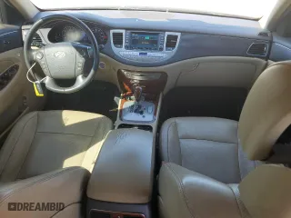 2013 Hyundai Genesis 3.8L with VIN KMHGC4DD0DU249256, listed as a Copart auction lot 72590684 with 140,680 mi miles and Non Repairable. Bid and sale history available at carsss.com. Image 8.