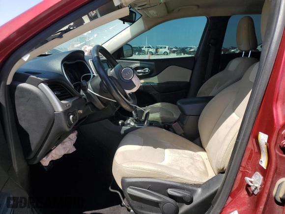 2016 Jeep Cherokee Sport with VIN 1C4PJMAB1GW238918, listed as a Copart auction lot 50257085 with 0 mi miles and Salvage Title. Bid and sale history available at carsss.com. Image 7.