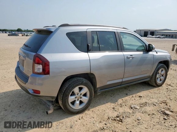2017 Jeep Compass High Altitude with VIN 1C4NJCEB4HD198794, listed as a Copart auction lot 56976745 with 183,196 mi miles and Salvage title. Bid and sale history available at DreamBid. Image 3.