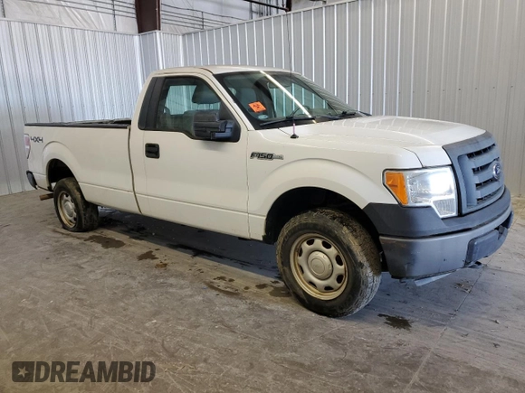 2011 Ford F-150 XL with VIN 1FTMF1EM0BKD53413, listed as a Copart auction lot 42798455 with Not provided miles and Salvage title. Bid and sale history available at DreamBid. Image 4.