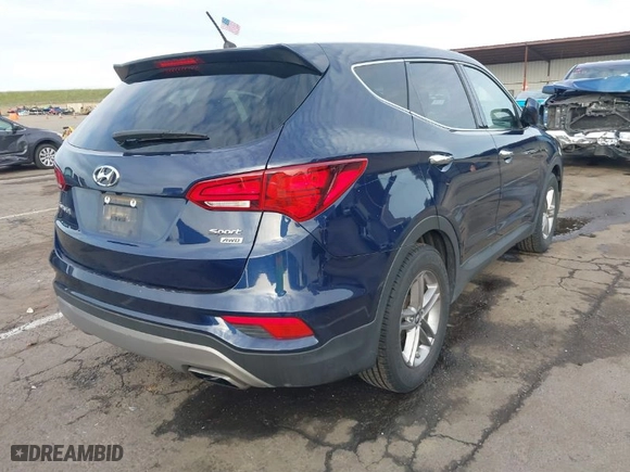 2018 Hyundai Santa Fe Sport 2.4L with VIN 5XYZTDLB6JG527779, listed as a IAAI auction lot 41611963 with 136,722 mi miles. Bid and sale history available at carsss.com. Image 4.