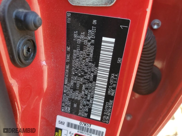 2011 Toyota Tundra 2WD Truck with VIN 5TFRM5F12BX026909, listed as a Copart auction lot 42311535 with NaN miles and Salvage Title. Bid and sale history available at carsss.com. Image 14.