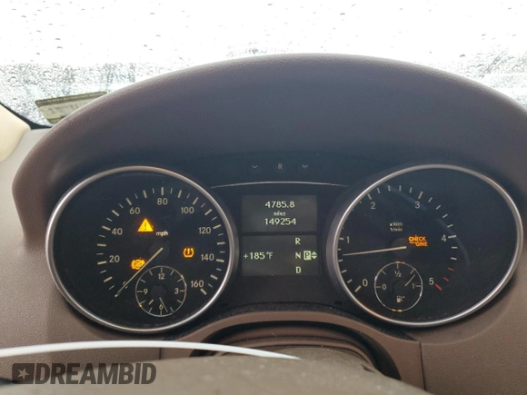 2007 Mercedes-Benz M 320 CDI with VIN 4JGBB22E27A188205, listed as a Copart auction lot 81055044 with 149,254 mi miles and Salvage Title. Bid and sale history available at carsss.com. Image 9.