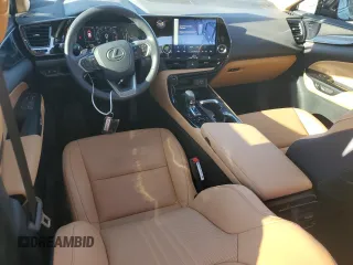 2025 Lexus NX with VIN 2T2ADCAZ0SC017635, listed as a Copart auction lot 49230415 with 6,900 mi miles and Salvage Title. Bid and sale history available at carsss.com. Image 8.