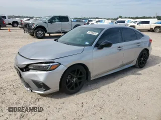 2023 Honda Civic Sport z VIN 2HGFE2F57PH509181, wystawiony jako Copart lot #57286025 z przebiegiem Nie podano mil oraz Szkoda całkowita • Salvage title. Historia ofert i sprzedaży dostępna na DreamBid. Obrazek 1.