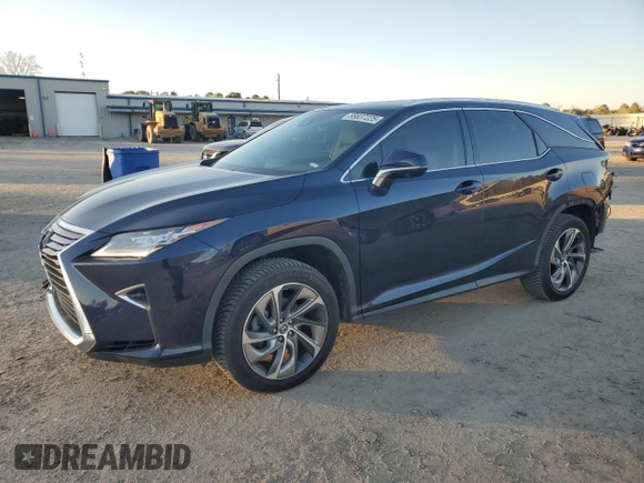 2018 Lexus RX with VIN JTJGZKCA3J2002512, listed as a Copart auction lot 88837225 with 58,709 mi miles and Salvage Title. Bid and sale history available at carsss.com. Image 1.