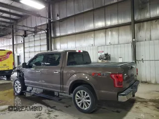 2015 Ford F-150 XLT with VIN 1FTEW1EG4FKD01433, listed as a Copart auction lot 58144465 with 102,059 mi miles and Salvage title. Bid and sale history available at DreamBid. Image 2.