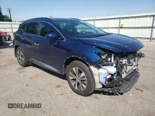 2020 Nissan Murano SV with VIN 5N1AZ2BS5LN173617, listed as a Copart auction lot 54603575 with 46,400 mi miles and Salvage title. Bid and sale history available at DreamBid. Image 4.