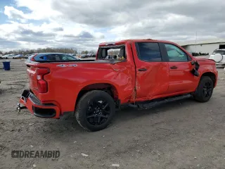 2024 Chevrolet Silverado 1500 Custom with VIN 1GCPDBEK1RZ294848, listed as a Copart auction lot 42704255 with 478 mi miles and Salvage Title. Bid and sale history available at DreamBid. Image 3.