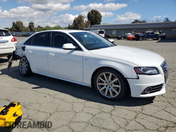 2012 Audi A4 Premium Plus с VIN WAUEFAFL9CN003687, выставлен на аукционе Copart как лот 56969835 с пробегом Не указан миль и Списание • Salvage title. История ставок и продаж доступна на DreamBid. Изображение 4.