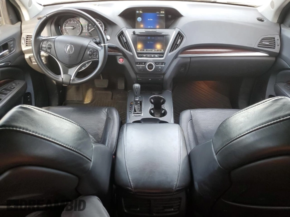 2014 Acura MDX Advance with VIN 5FRYD4H84EB047743, listed as a Copart auction lot 56461905 with 130,525 mi miles and Salvage title. Bid and sale history available at DreamBid. Image 8.