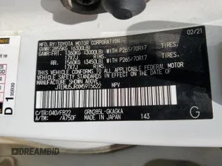 2021 Toyota 4Runner SR5 z VIN JTEMU5JRXM5915622, wystawiony jako Copart lot #56334495 z przebiegiem 109 774 mil mil oraz Szkoda całkowita • Salvage title. Historia ofert i sprzedaży dostępna na DreamBid. Obrazek 13.