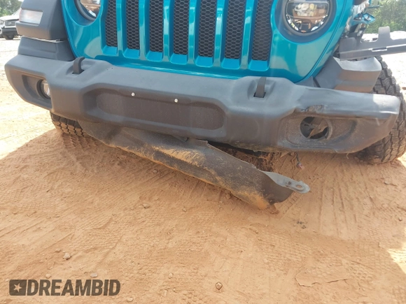 2020 Jeep Wrangler Unlimited Sport z VIN 1C4HJXDG4LW331133, wystawiony jako IAAI lot #42154246 z przebiegiem 87 668 mil mil oraz . Historia ofert i sprzedaży dostępna na DreamBid. Obrazek 17.