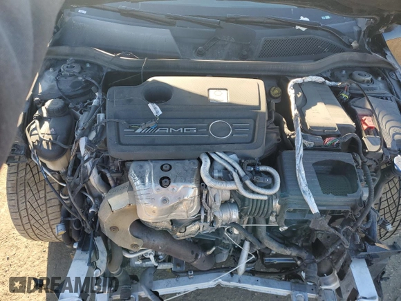 2018 Mercedes-Benz CLA with VIN WDDSJ5CB0JN668519, listed as a Copart auction lot 44824243 with 44,098 mi miles. Bid and sale history available at carsss.com. Image 11.