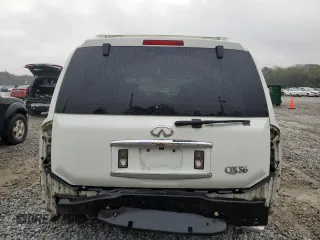 2007 Infiniti QX56 with VIN 5N3AA08A87N800110, listed as a Copart auction lot 49846735 with 147,362 mi miles and Salvage Title. Bid and sale history available at carsss.com. Image 6.
