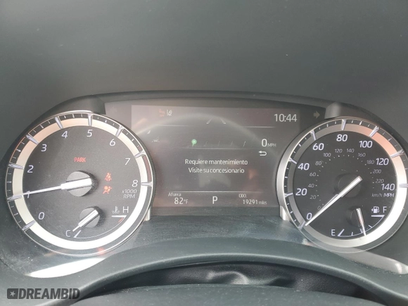 2022 Toyota Highlander Platinum with VIN 5TDFZRBH9NS185368, listed as a Copart auction lot 47475525 with 19,291 mi miles and Salvage Title. Bid and sale history available at carsss.com. Image 9.