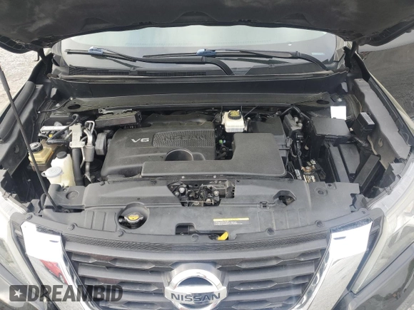 2017 Nissan Pathfinder SV with VIN 5N1DR2MM4HC691751, listed as a Copart auction lot 51936275 with 146,339 mi miles and Clean Title. Bid and sale history available at carsss.com. Image 12.