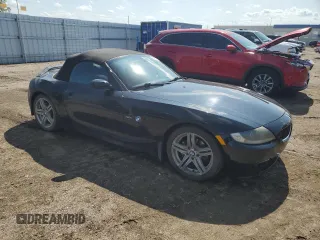 2006 BMW Z4 3.0i with VIN 4USBU33546LW58847, listed as a Copart auction lot 60427135 with 119,808 mi miles and Salvage title. Bid and sale history available at DreamBid. Image 4.