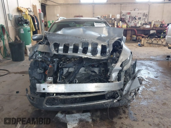 2015 Jeep Cherokee Limited with VIN 1C4PJLDB0FW505891, listed as a IAAI auction lot 41620674 with 120,804 mi miles and . Bid and sale history available at DreamBid. Image 12.