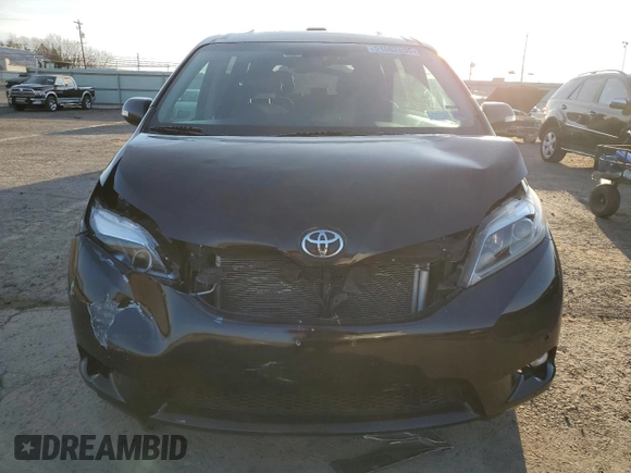 2016 Toyota Sienna Ltd with VIN 5TDDK3DC3GS130346, listed as a Copart auction lot 51062635 with 264,592 mi miles and Salvage Title. Bid and sale history available at carsss.com. Image 5.