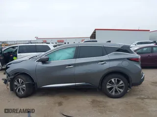 2022 Nissan Murano S with VIN 5N1AZ2AS5NC110033, listed as a IAAI auction lot 41503318 with 55,733 mi miles. Bid and sale history available at carsss.com. Image 15.