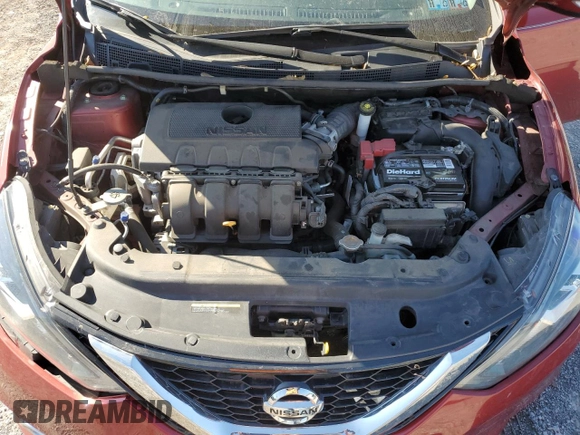 2019 Nissan Sentra SR with VIN 3N1AB7AP4KY253952, listed as a Copart auction lot 55971085 with 84,135 mi miles and Salvage Title. Bid and sale history available at DreamBid. Image 11.