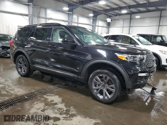 2022 Ford Explorer XLT с VIN 1FMSK8DH5NGA66247, выставлен на аукционе Copart как лот 57827435 с пробегом 82 617 миль миль и Списание • Salvage title. История ставок и продаж доступна на DreamBid. Изображение 4.