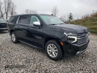 2021 Chevrolet Suburban Premier with VIN 1GNSKFKD6MR364549, listed as a Copart auction lot 80690304 with 38,801 mi miles and Clean Title. Bid and sale history available at carsss.com. Image 4.