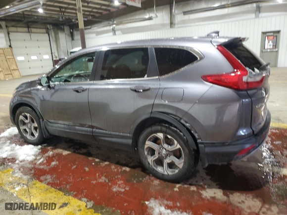 2019 Honda CR-V EX-L with VIN 7FARW2H88KE027886, listed as a Copart auction lot 45680005 with 80,417 mi miles and Salvage Title. Bid and sale history available at carsss.com. Image 2.