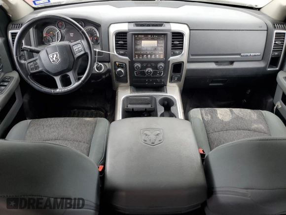 2016 Ram 1500 Big Horn with VIN 1C6RR6LT9GS127860, listed as a Copart auction lot 45790085 with 94,963 mi miles and Salvage Title. Bid and sale history available at carsss.com. Image 8.