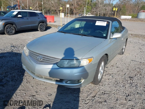 2003 Toyota Solara SE with VIN 2T1FF28P73C885622, listed as a IAAI auction lot 41458890 with 285,520 mi miles. Bid and sale history available at carsss.com. Image 2.