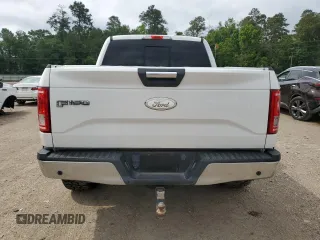2015 Ford F-150 XL with VIN 1FTEW1CGXFFC46692, listed as a Copart auction lot 55755885 with 132,151 mi miles and Salvage title. Bid and sale history available at DreamBid. Image 6.