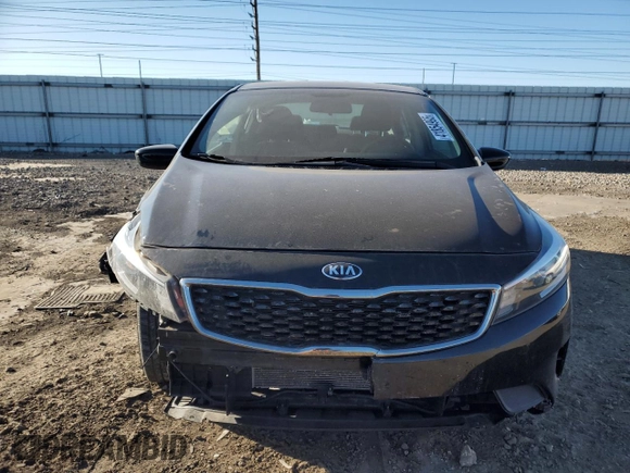 2017 Kia Forte LX with VIN 3KPFK4A78HE015159, listed as a Copart auction lot 41854995 with 40,784 mi miles and Salvage Title. Bid and sale history available at carsss.com. Image 5.