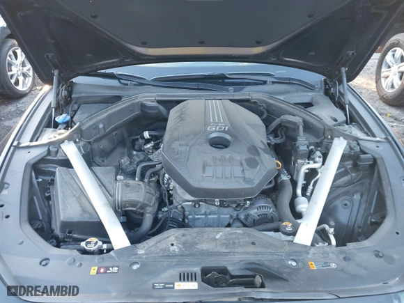 2020 Genesis G70 2.0T with VIN KMTG64LA1LU056066, listed as a IAAI auction lot 41139287 with 23,727 mi miles. Bid and sale history available at carsss.com. Image 10.
