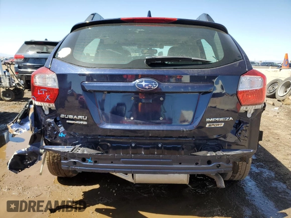 2016 Subaru Impreza Special Sports Premium with VIN JF1GPAS65GH267265, listed as a Copart auction lot 52178995 with 81,315 mi miles and Salvage title. Bid and sale history available at DreamBid. Image 6.