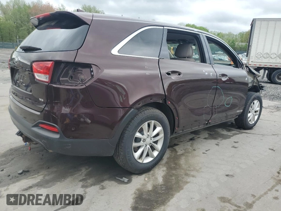 2016 Kia Sorento LX with VIN 5XYPGDA53GG029735, listed as a Copart auction lot 54059235 with 109,834 mi miles and Salvage Title. Bid and sale history available at carsss.com. Image 3.