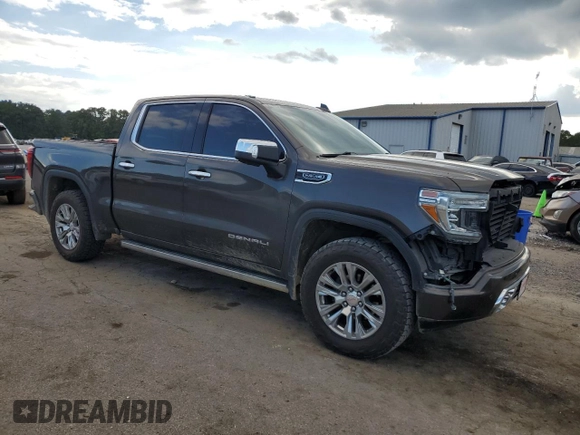 2020 GMC Sierra 1500 Denali with VIN 1GTU9FED3LZ171198, listed as a Copart auction lot 73564494 with 120,094 mi miles and Salvage title. Bid and sale history available at DreamBid. Image 4.