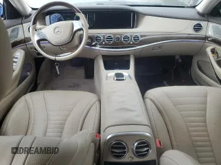 2015 Mercedes-Benz S 550 with VIN WDDUG8CB8FA125426, listed as a Copart auction lot 56698445 with 57,058 mi miles and Clean Title. Bid and sale history available at DreamBid. Image 8.